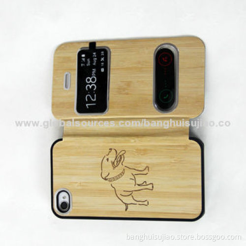 Wooden Case for iPhone, Ultra-slim and Lightweight